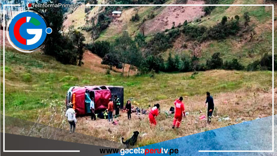 Bombero pierde la vida en accidente de tránsito tras extinguir incendio forestal en Cajamarca