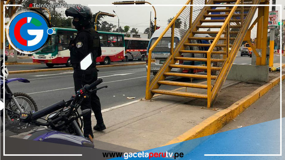 Serenos refuerzan Plan de Paraderos Seguros en Comas para garantizar tranquilidad en Comas