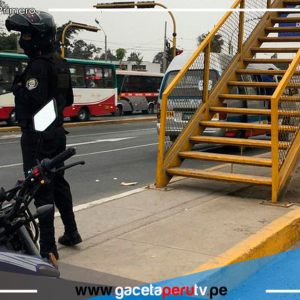 Serenos refuerzan Plan de Paraderos Seguros en Comas para garantizar tranquilidad en Comas