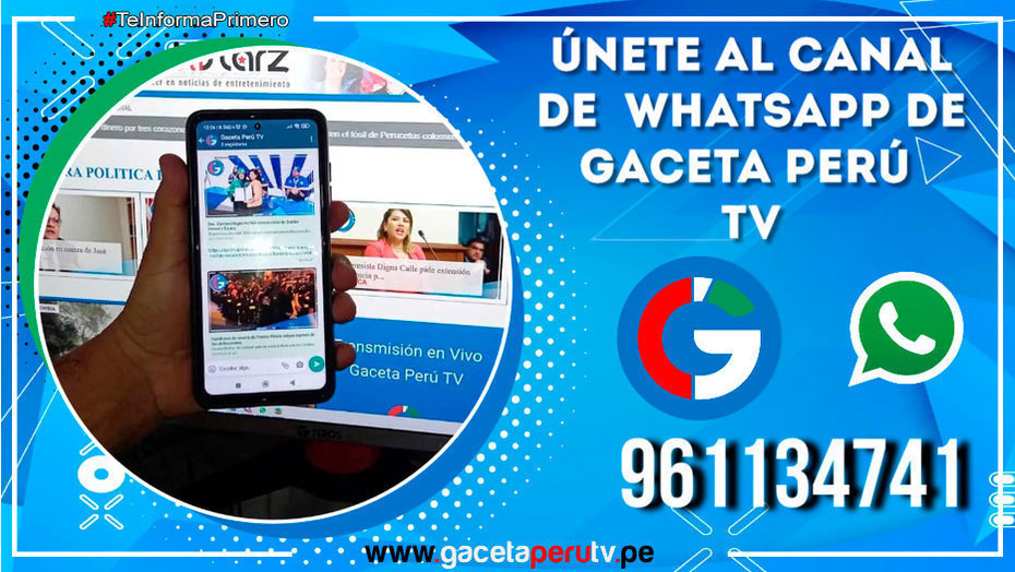 Sigue a Gaceta Perú TV en Canales de WhatsApp y mantente informado todo el día