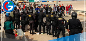 Despliegan un contingente de policías en la frontera con Chile ante presencia de migrantes