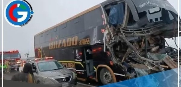 Un fallecido y más de 10 heridos deja accidente de bus interprovincial
