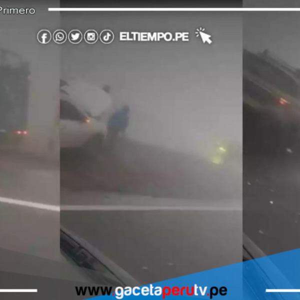 Variante de Pasamayo: Múltiples vehículos chocan y ocasionan tráfico en la Panamericana Norte