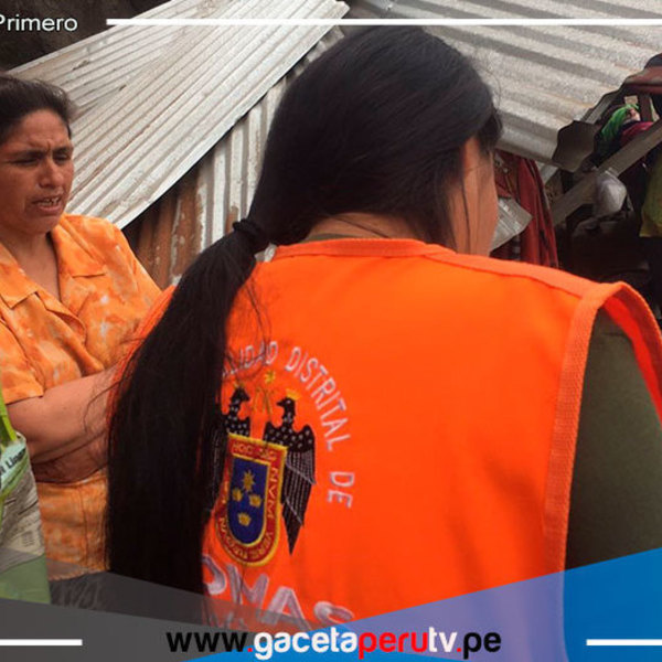 200 Familias Vulnerables de Comas Recibirán Calaminas como Medida Preventiva ante Emergencia