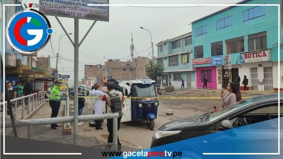 Delincuentes acribillaron a mototaxista con más de 20 disparos
