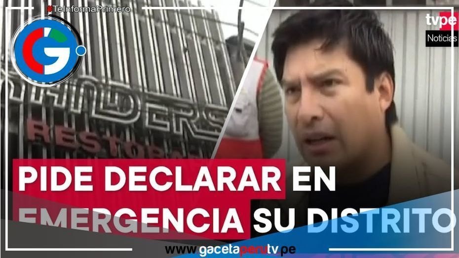 Alcalde de SJL pide declarar en emergencia el distrito tras explosión en discoteca