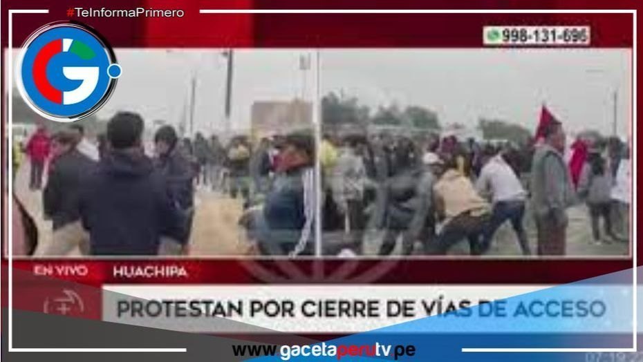 Municipalidad de Lima cierra importante vía que conecta a todo Lima Este