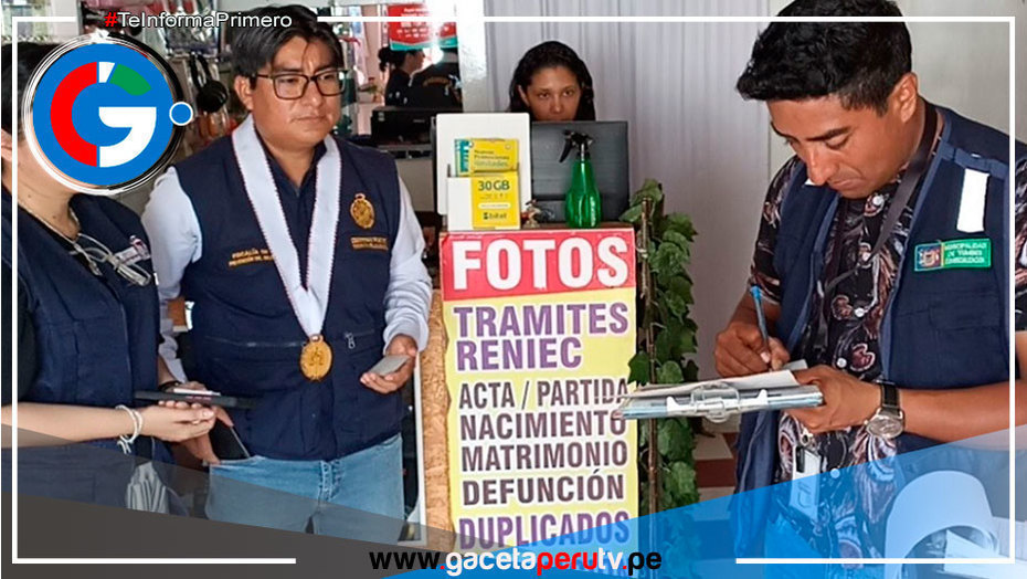 Tumbes: Combaten actividades irregulares que pondrían en riesgo datos de ciudadanos