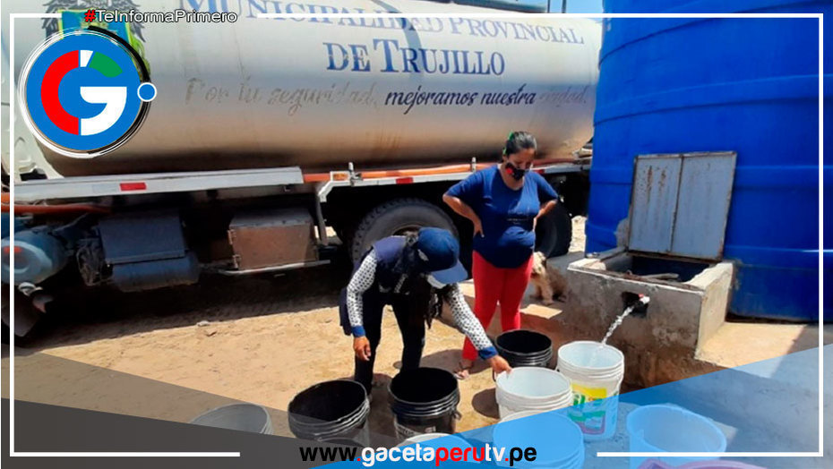 Trujillo: Restringirán durante 13 días el servicio de agua potable