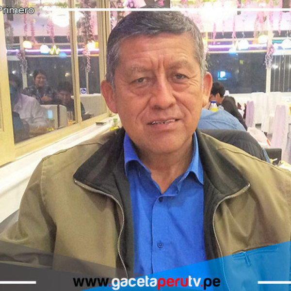 Líder del partido “Educa Perú” Dante Gomero invoca a afiliados compromiso político 