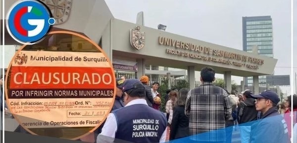 ¡Escándalo¡ Universidad San Martin de Porres es clausurada 