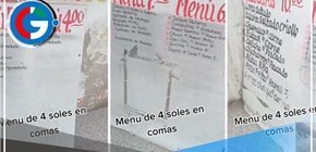Diversidad de precios en menús destaca en restaurante en Comas