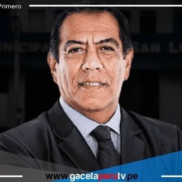 Alcalde de San Luis pide que Perú se retire del Pacto de San José