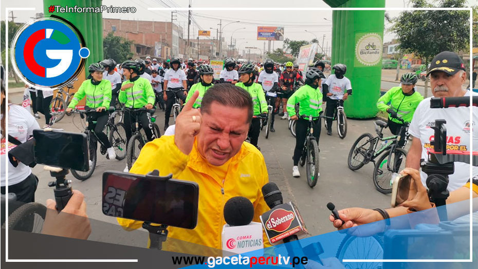 Alcalde de Comas solicita renuncia del Ministro del Interior