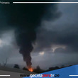 Fuerte explosión en un depósito de combustible de Nagorno Karabaj