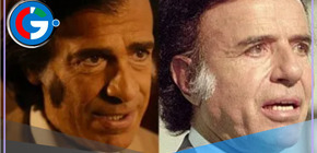 Se dio a conocer imágenes inéditas de la serie basada en la vida de Menem