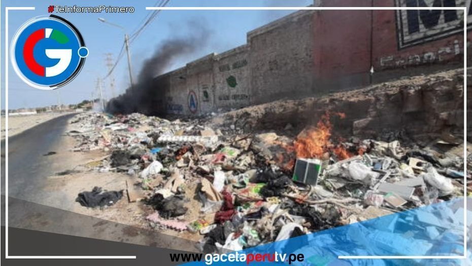 Vía San José – Chiclayo es un riesgo inminente por la basura