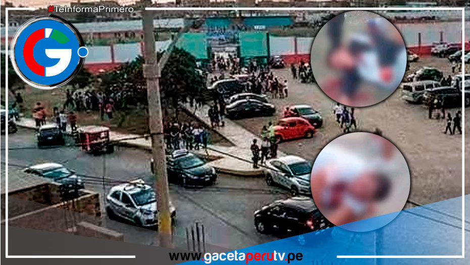 Sicarios acribillan a dos hombres a salida del estadio en Trujillo