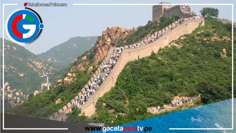 Detienen a dos personas en China por dañar la Gran Muralla
