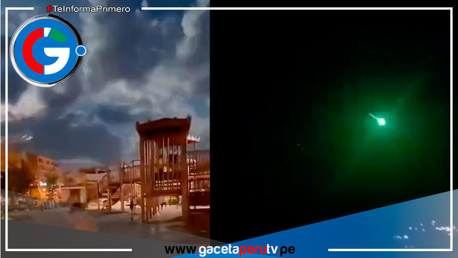 Meteorito cruza el cielo de Turquía y queda registro
