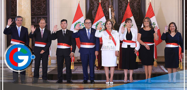 Seis nuevos ministros han juramentado ante la presidenta Dina Boluarte
