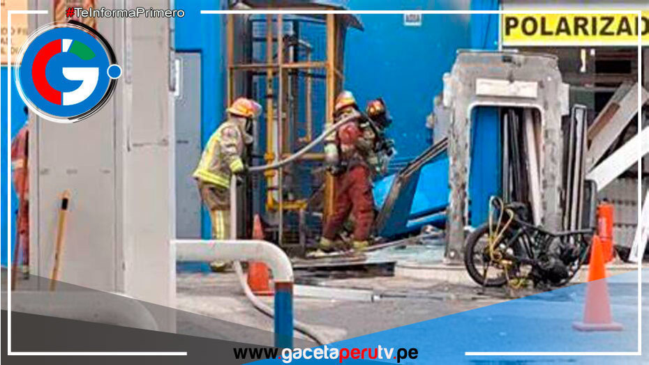Explosión en Grifo de La Victoria Deja Cuatro Personas Heridas