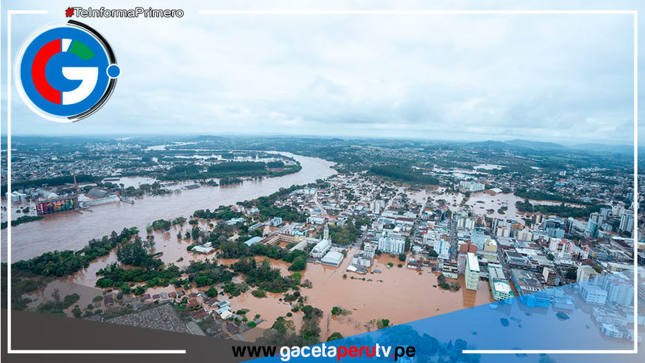Brasil: inundaciones en el sur dejan 42 muertos y 25 desaparecidos
