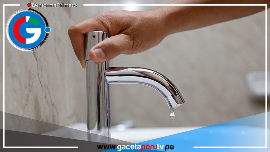 Lima: en estos distritos habrá corte de agua el viernes 12 de enero