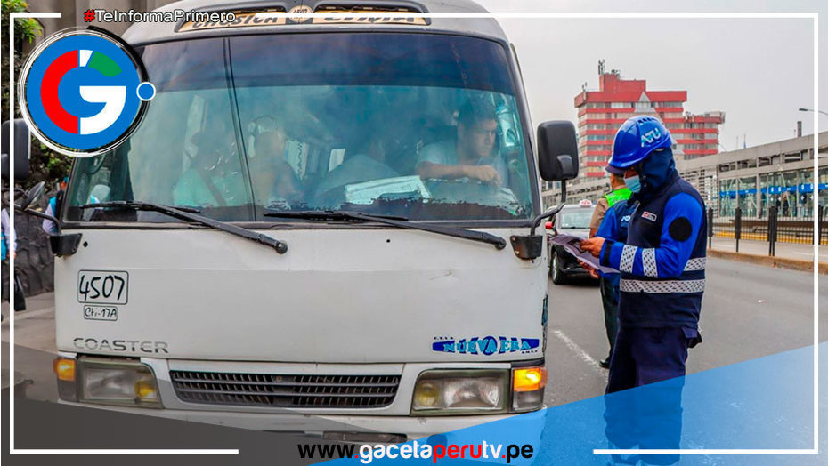 Servicio de transporte público sin autorización fue infracción más cometida en 2023