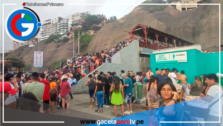 Congestión vehicular y desorden se vivió en la Costa Verde