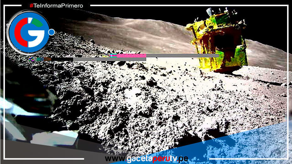 Módulo espacial en la Luna genera sus primeras imágenes