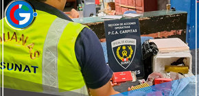 Intendencia de Aduana de Tumbes decomisa 450 municiones fiocchi 9 mm luger de origen italiano