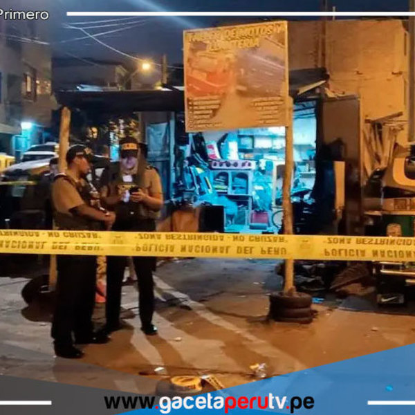 Presuntos sicarios ejecutan a mototaxista extranjero en violento episodio en San Juan de Miraflores.
