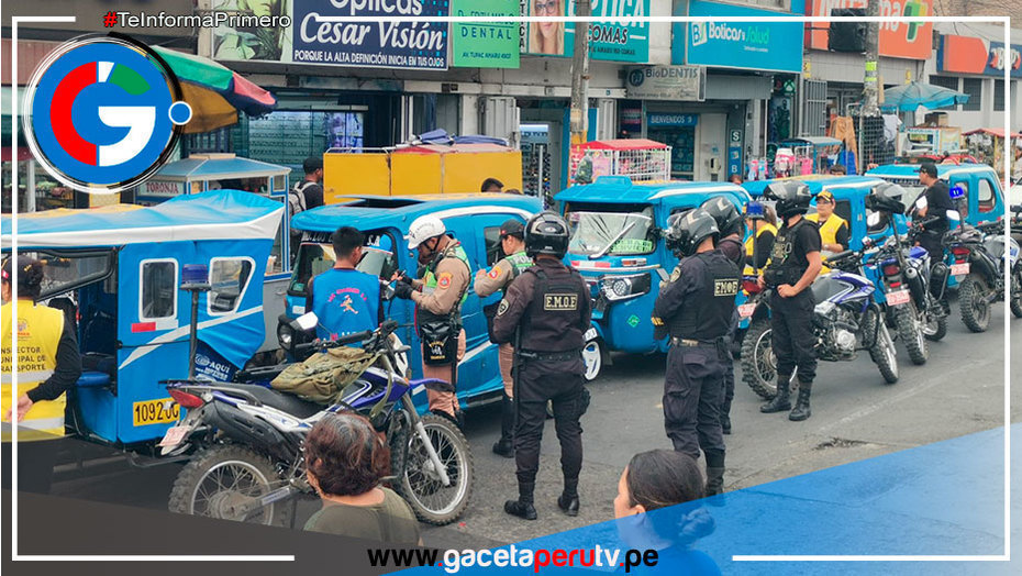 Municipalidad de Comas refuerza acciones contra transporte informal gracias a denuncias ciudadanas