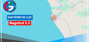 Sismo de Magnitud 5.2 Estremece San Pedro de Lloc en Noche Inesperada