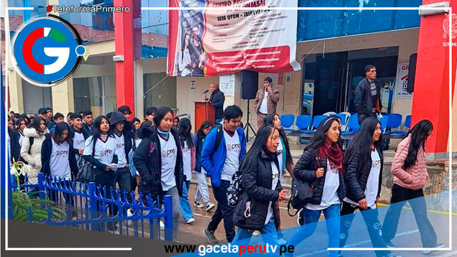 San Marcos abre centro preuniversitario en Oyón