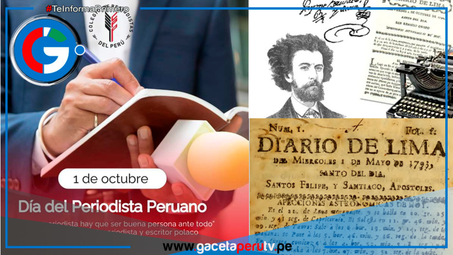 Razones por las que se conmemora el día del periodista el 1ero de octubre