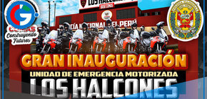 Alcalde de Comas asegura base para 100 agentes motorizados