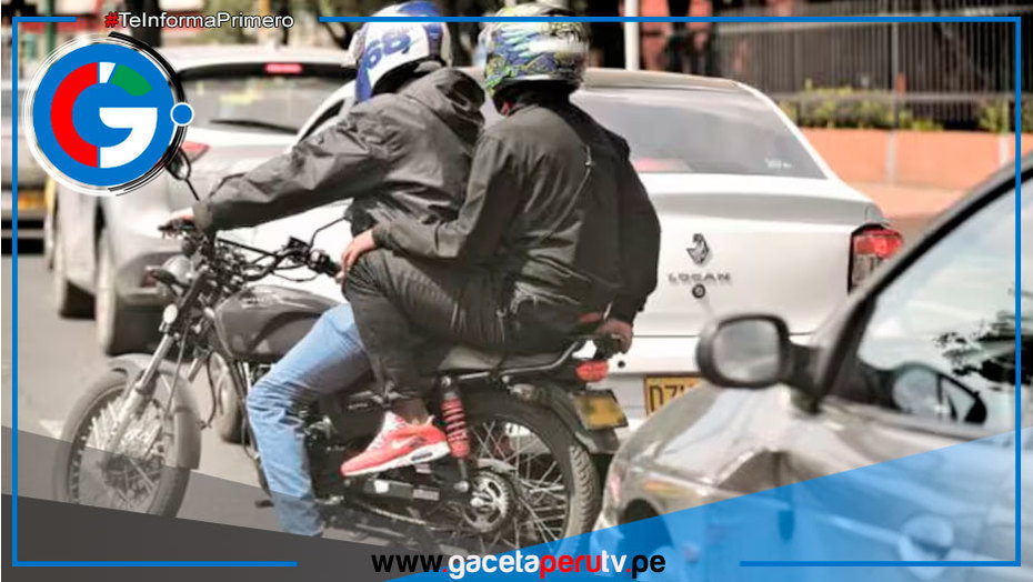 Independencia prohíbe motos con dos personas por seguridad