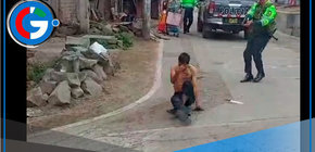 Policía dispara para neutralizar a agresor armado en San Juan de Miraflores
