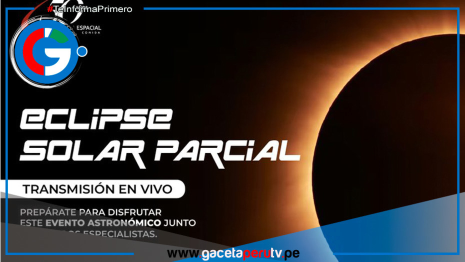 Este 2 de octubre se comentará sobre el eclipse solar parcial