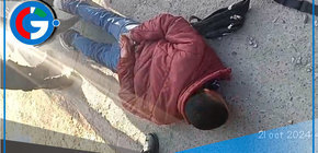 Halcones de la Policía de Base Comas detienen sujeto armado en Los Olivos