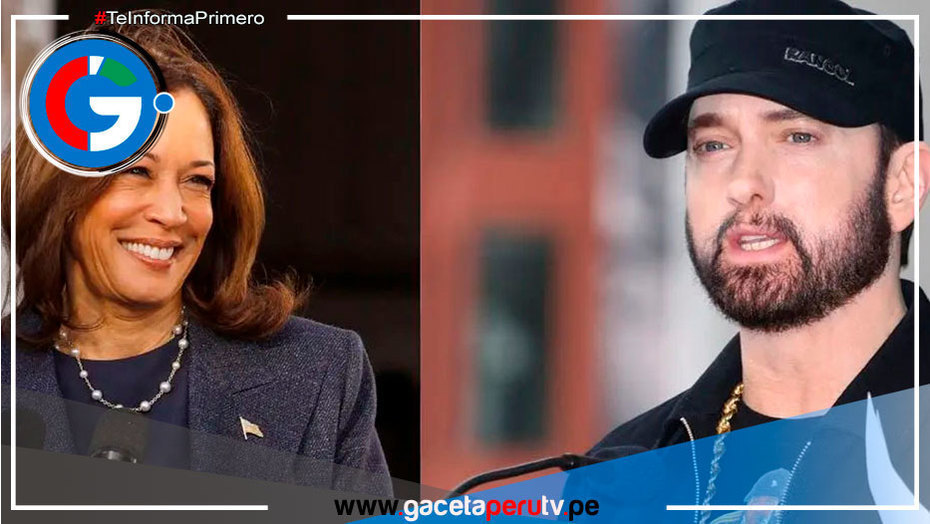 Eminem anima a estadounidenses a votar por Kamala Harris