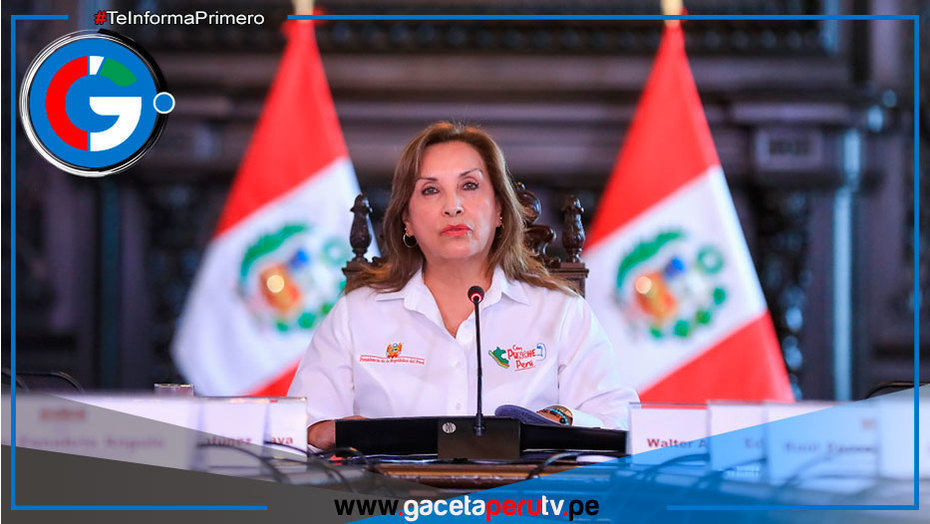 Dina Boluarte exige control a venezolanos en Perú por inseguridad