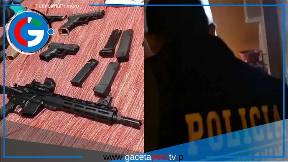 "Megaoperativo en el Callao: tres presuntos delincuentes capturados con arsenal"