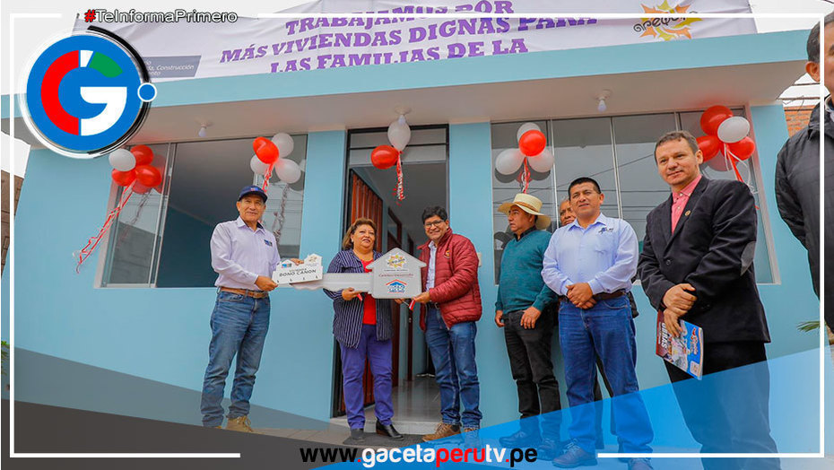 Arequipa: Entregan en Islay 21 viviendas construidas con el bono canon