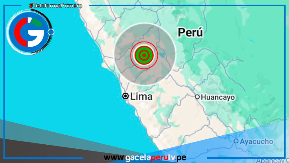 Sismo de magnitud 4.0 se registra en Oyon, Lima