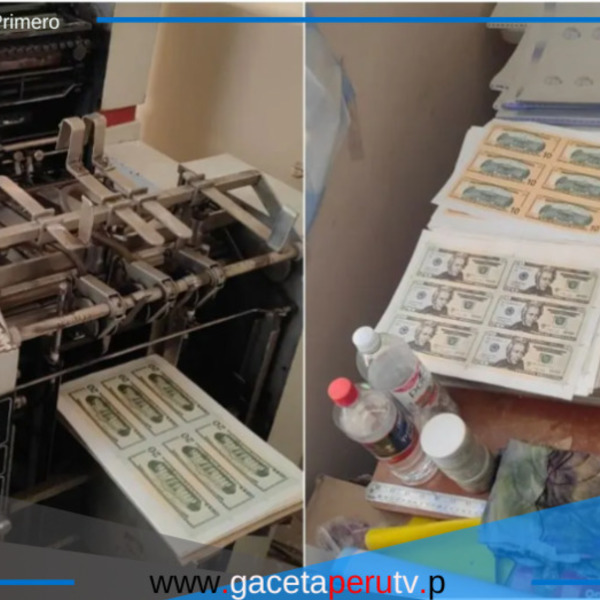 Falsificadores de dólares en Lambayeque reciben sentencia de cinco años de prisión