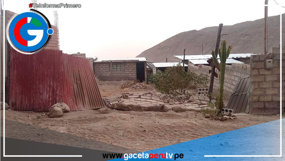 Arequipa: fuertes vientos dejan un herido y local de Pronoei destruido
