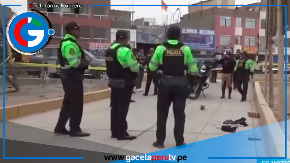 Delincuentes extranjeros desatan balacera en San Martín de Porres